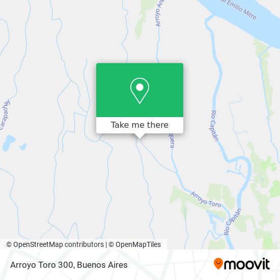 Mapa de Arroyo Toro 300