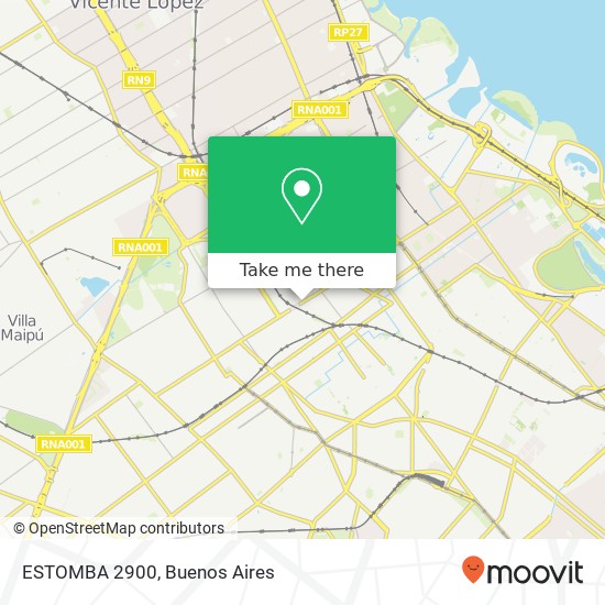 ESTOMBA 2900 map