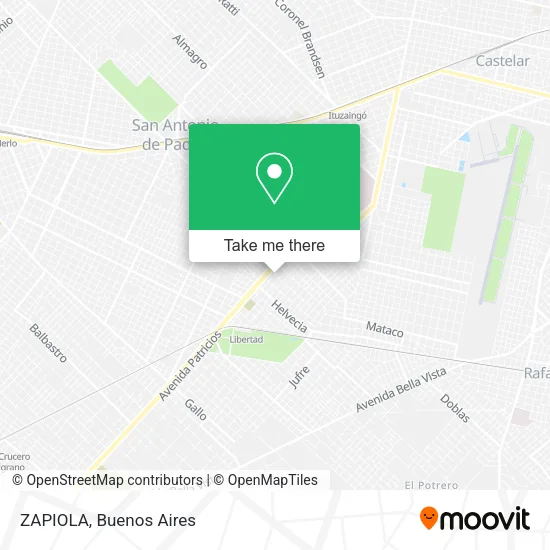 Mapa de ZAPIOLA