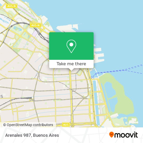 Arenales 987 map