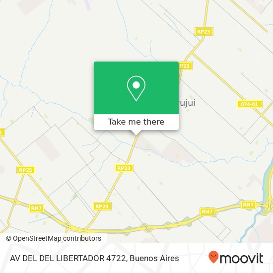 AV DEL DEL LIBERTADOR 4722 map