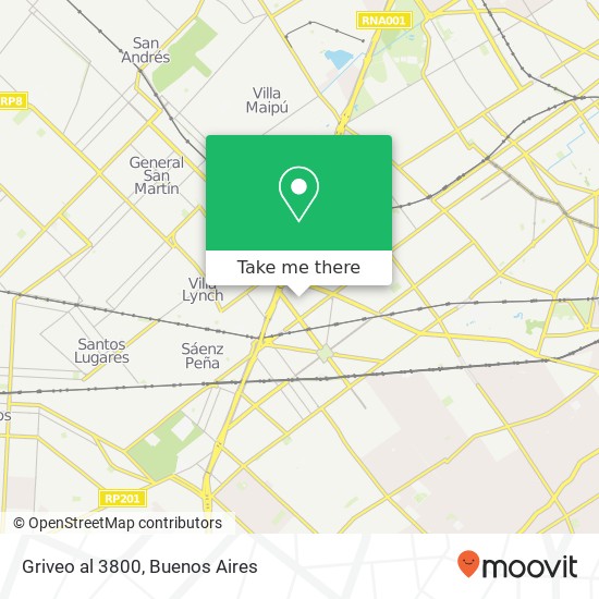 Griveo al 3800 map