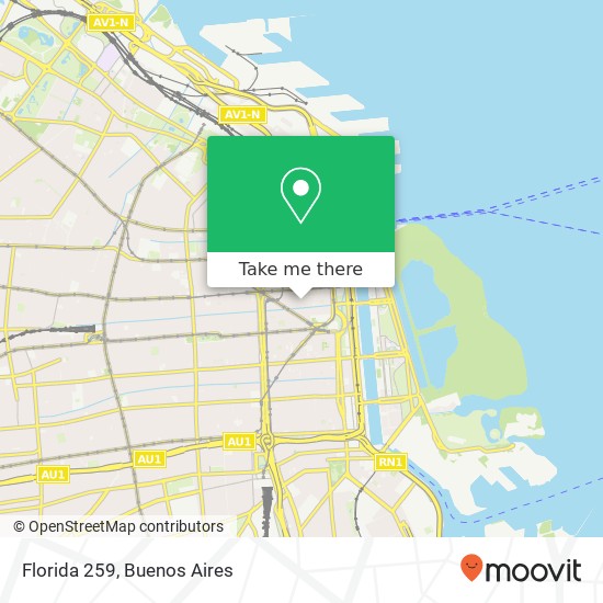 Florida 259 map