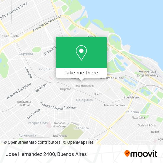 Jose Hernandez 2400 map