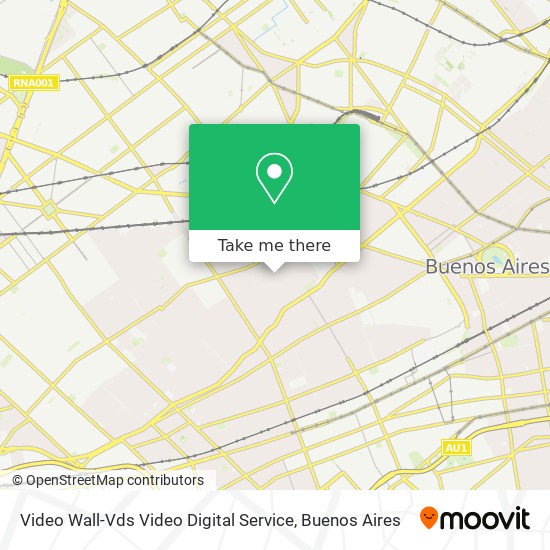 Video Wall-Vds Video Digital Service map