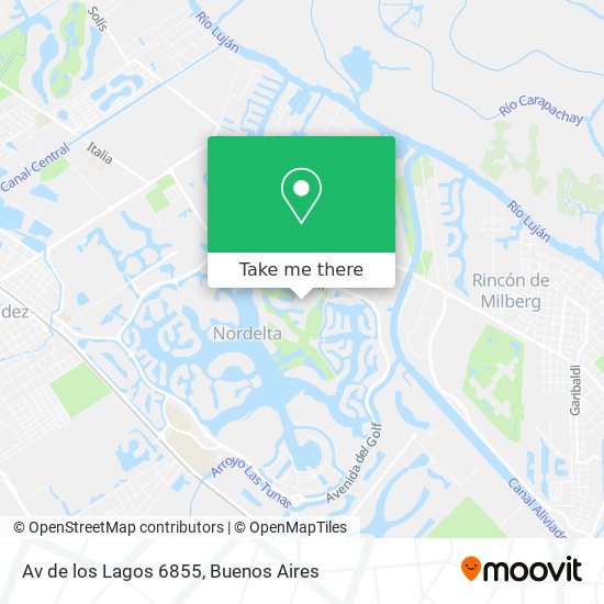 Mapa de Av de los Lagos 6855