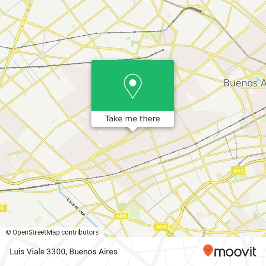 Mapa de Luis Viale 3300