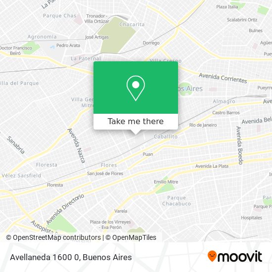 Avellaneda 1600 0 map