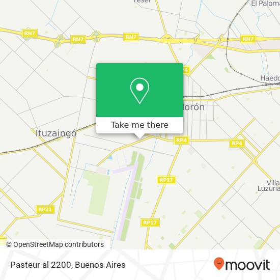 Pasteur al 2200 map
