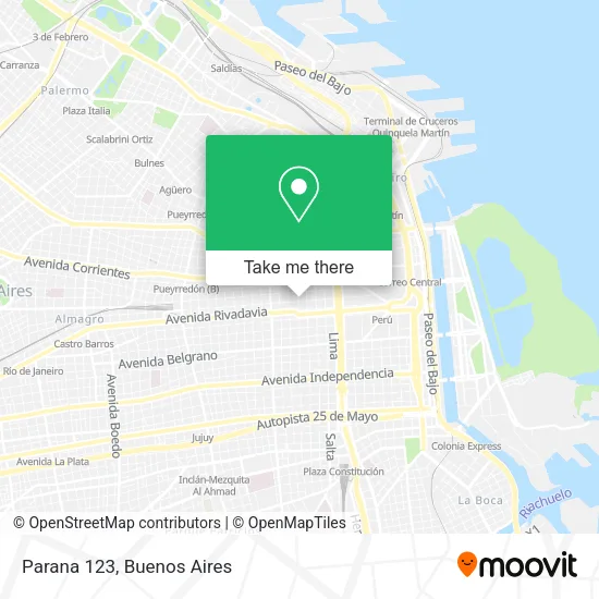 Parana 123 map