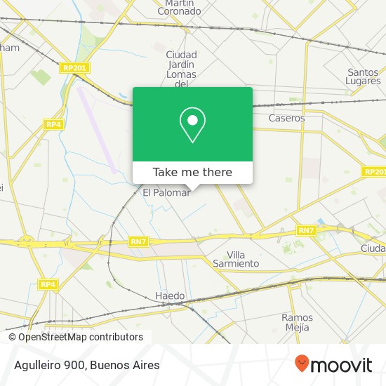 Agulleiro 900 map