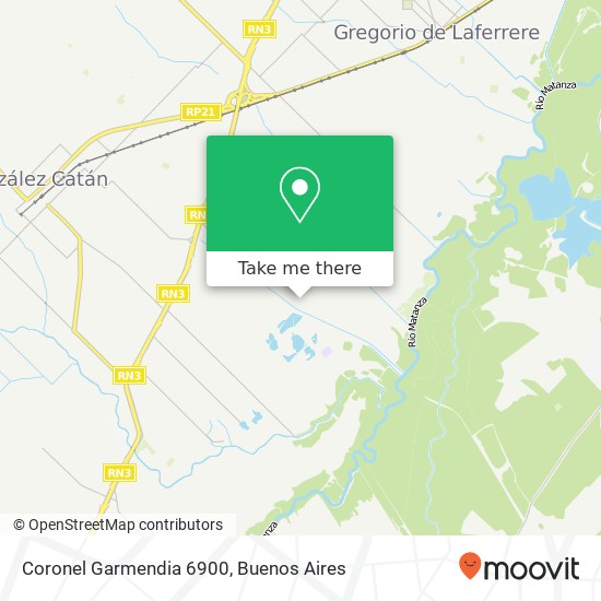 Coronel Garmendia 6900 map