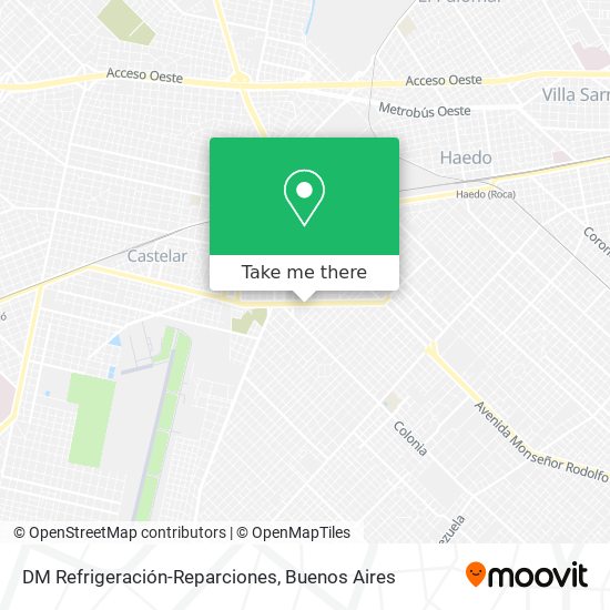 DM Refrigeración-Reparciones map