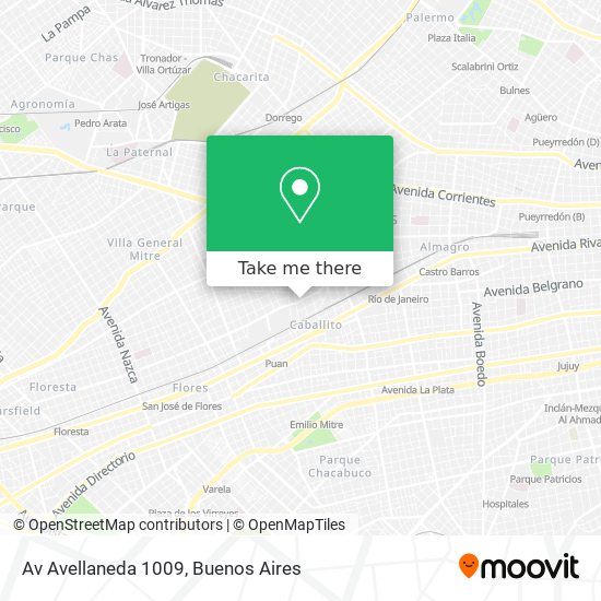 Av  Avellaneda 1009 map