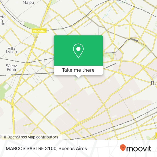 MARCOS SASTRE 3100 map