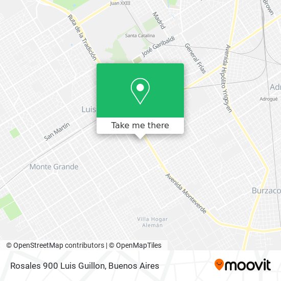 Rosales 900 Luis Guillon map