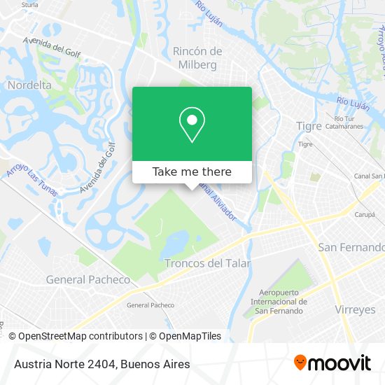 Austria Norte 2404 map