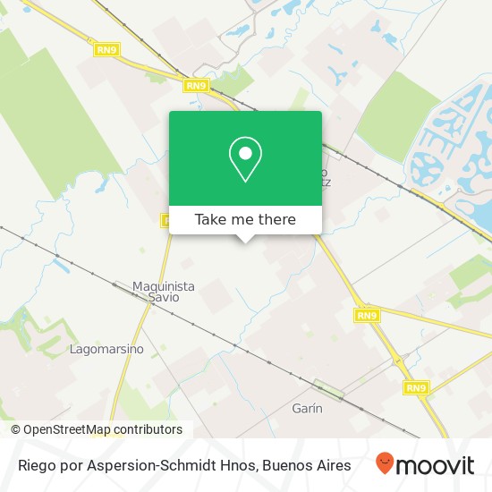 Mapa de Riego por Aspersion-Schmidt Hnos