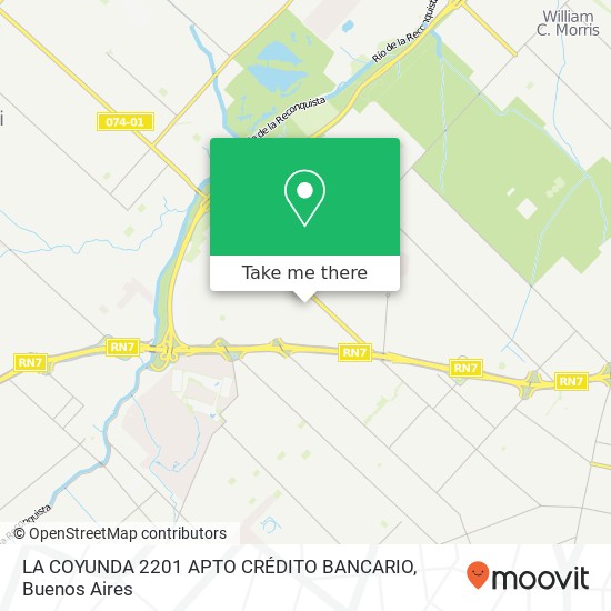 LA COYUNDA 2201  APTO CRÉDITO BANCARIO map