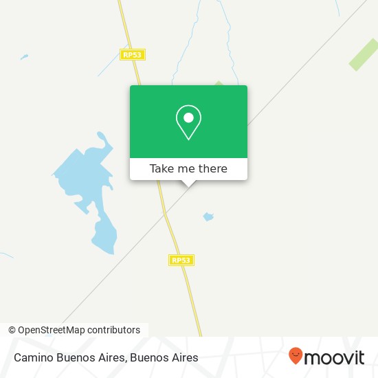 Camino Buenos Aires map