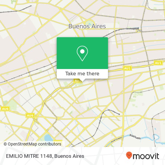 EMILIO MITRE 1148 map