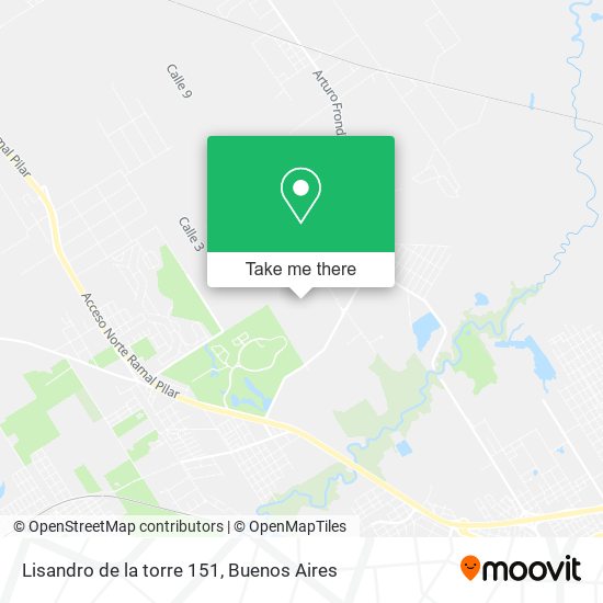 Lisandro de la torre 151 map