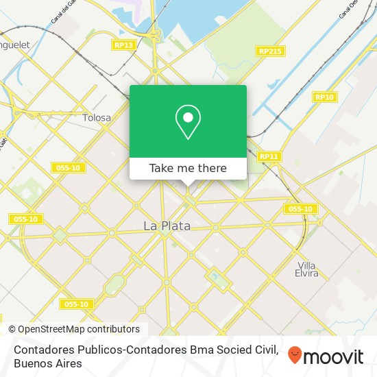 Contadores Publicos-Contadores Bma Socied Civil map
