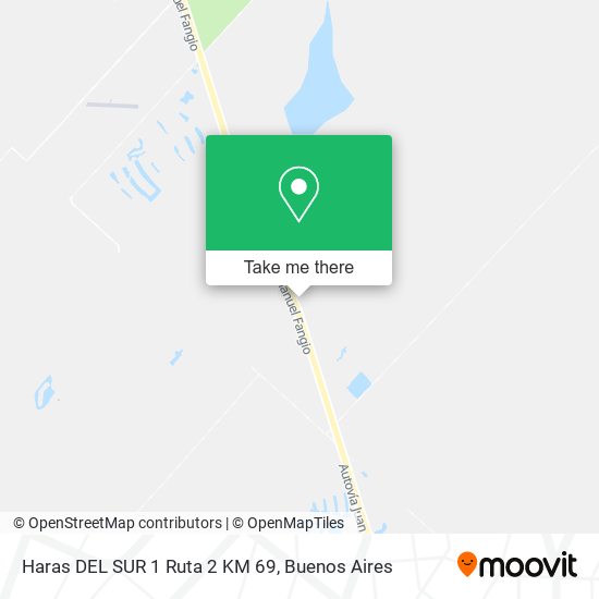 Haras DEL SUR 1 Ruta 2 KM 69 map