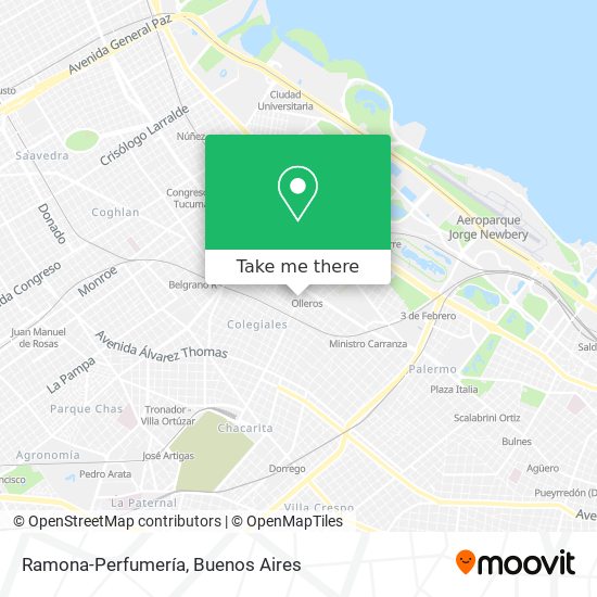Ramona-Perfumería map