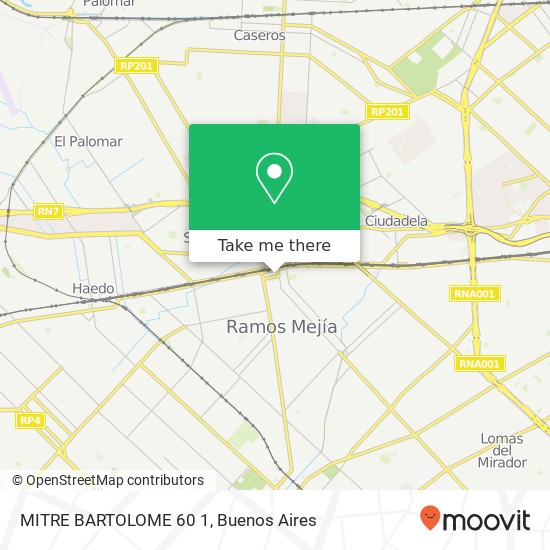 MITRE  BARTOLOME 60 1 map