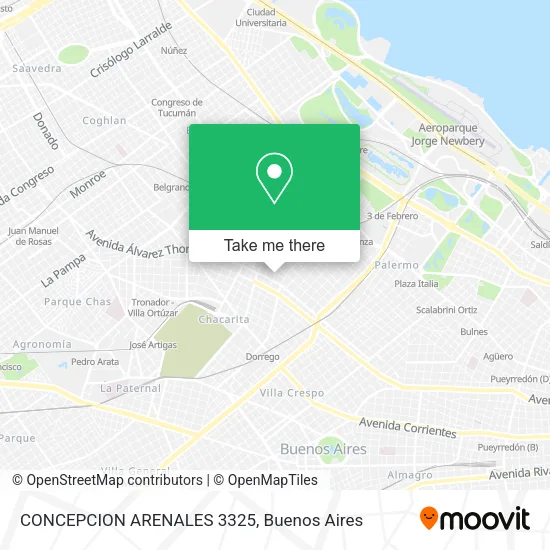 CONCEPCION ARENALES 3325 map