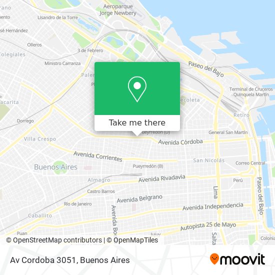 Av  Cordoba 3051 map