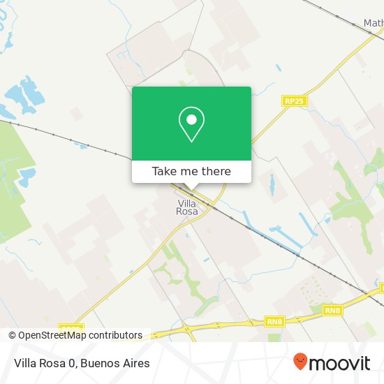 Villa Rosa 0 map