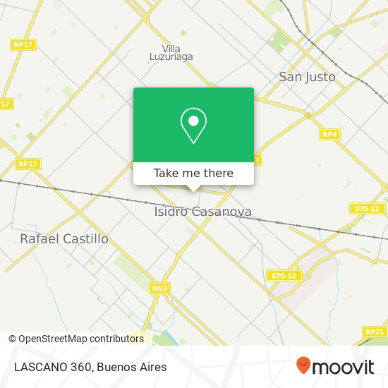 LASCANO 360 map