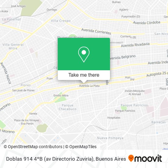 Doblas 914 4ºB (av  Directorio   Zuviría) map