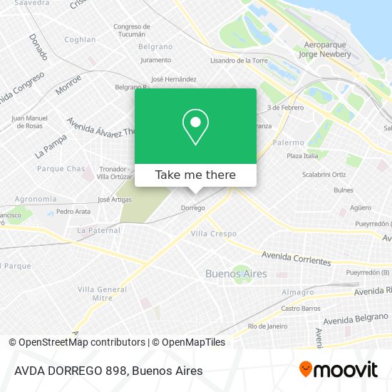 AVDA  DORREGO 898 map