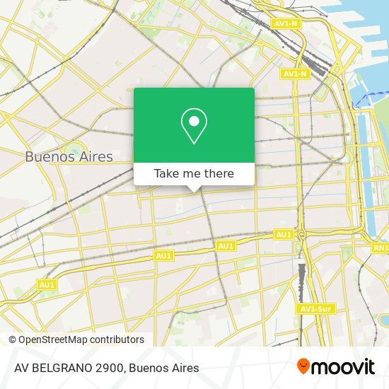 AV  BELGRANO 2900 map