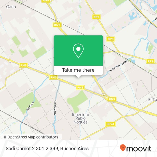 Sadi Carnot 2 301 2 399 map