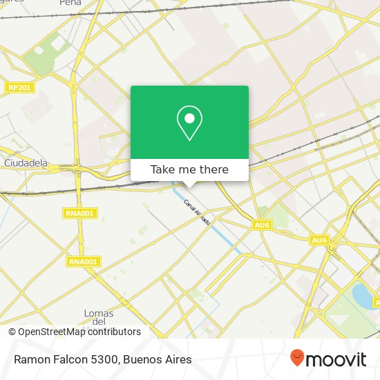 Ramon Falcon  5300 map