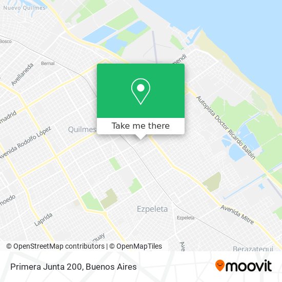 Mapa de Primera Junta 200