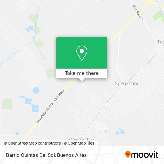 Barrio Quintas Del Sol map