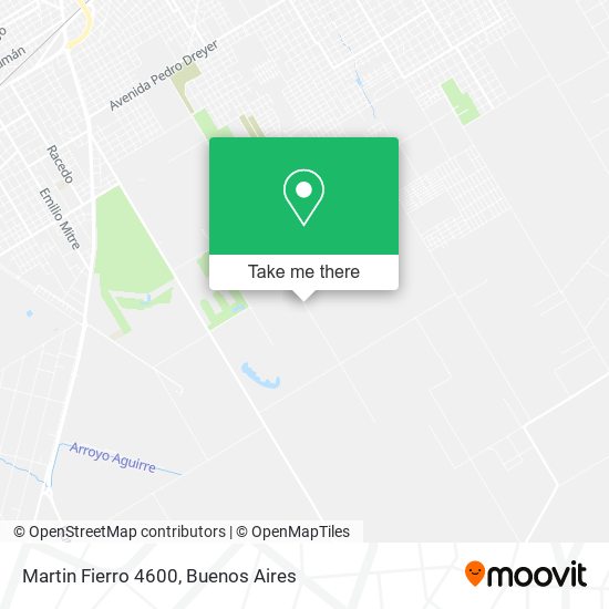 Mapa de Martin Fierro 4600