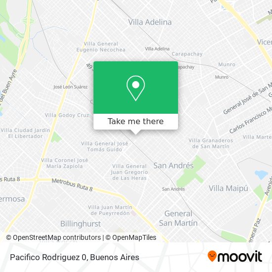 Pacifico Rodriguez 0 map