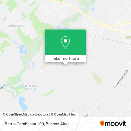Barrio Carabassa  100 map