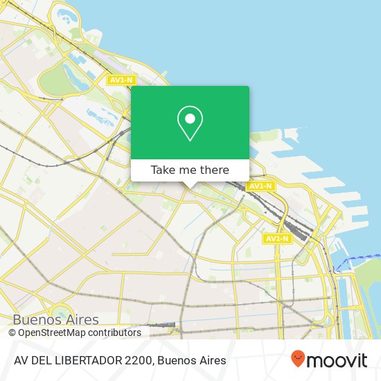 AV DEL LIBERTADOR 2200 map