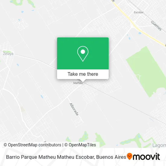 Barrio Parque Matheu  Matheu  Escobar map