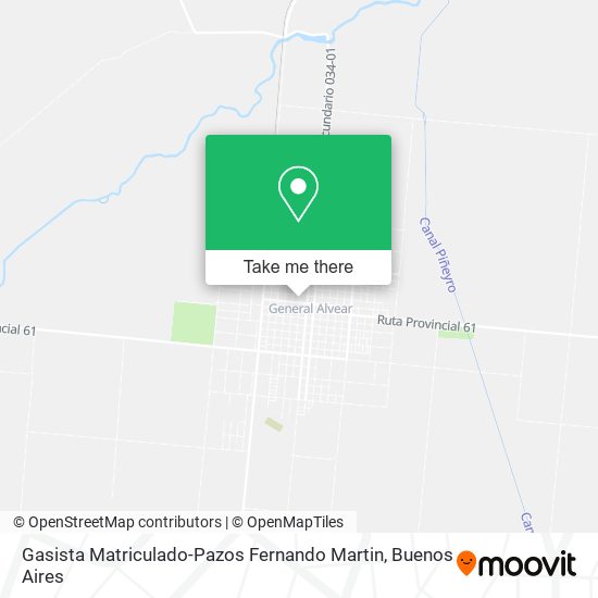 Gasista Matriculado-Pazos Fernando Martin map