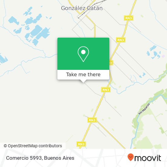 Comercio 5993 map