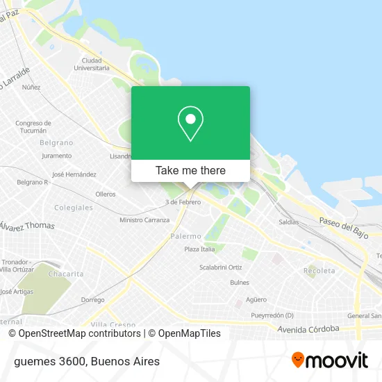 Mapa de guemes 3600