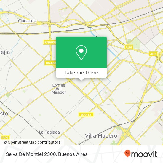 Mapa de Selva De Montiel 2300
